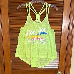 Ron Jon Bright Lime Tank Top